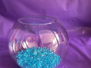 Glass Fishbowel Table Centre Piece
