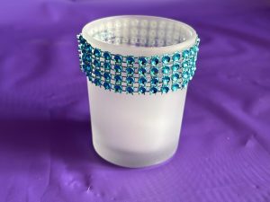 Frosted Tealight Table Decoration