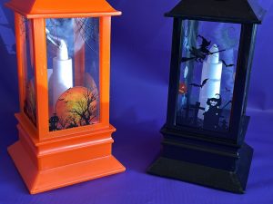 Decorative Halloween Style Tabletop Lanterns