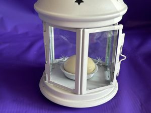 Metal Table Top Tealight Lantern