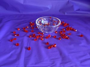 Small Glass Bowel Table Centrepiece