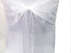 White Chair Sash Hire